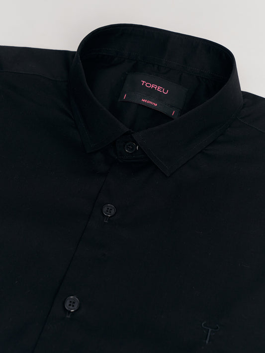 Camisa Cliff Negro . Regular Fit