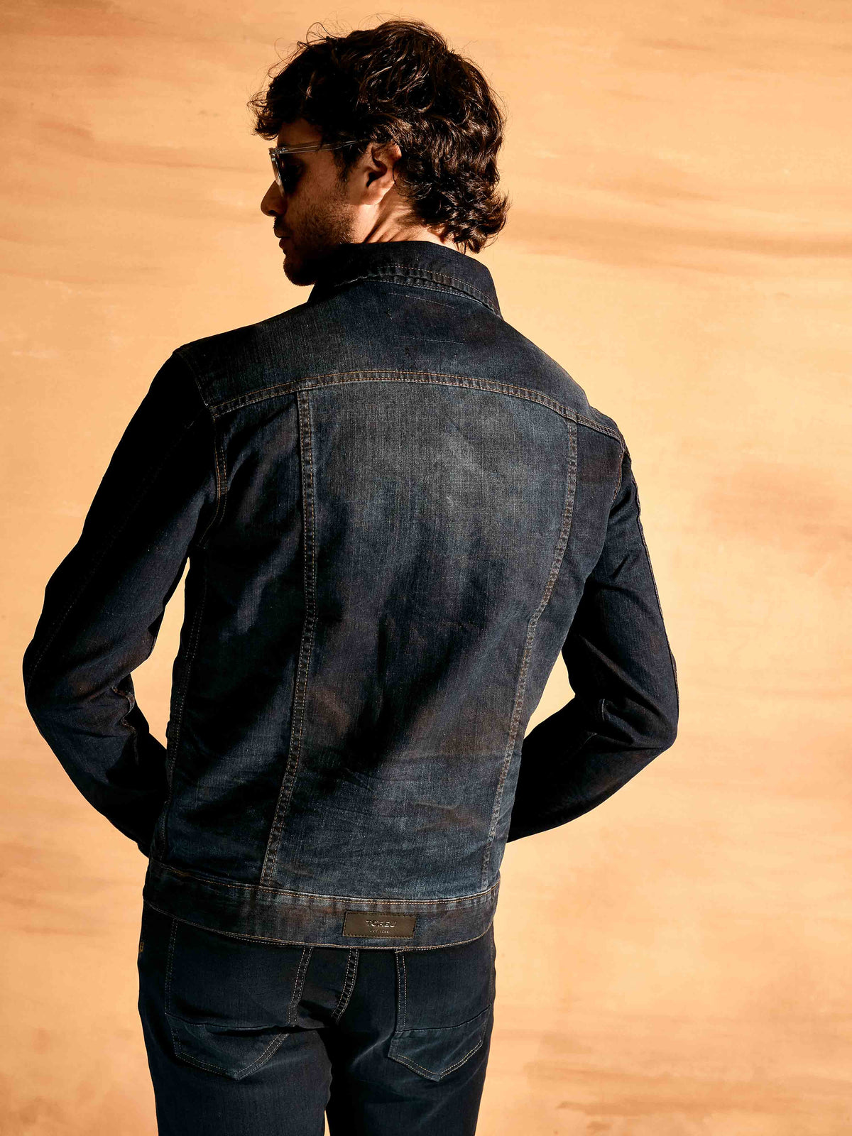 Jacket Denim Goa Slim Fit Negro