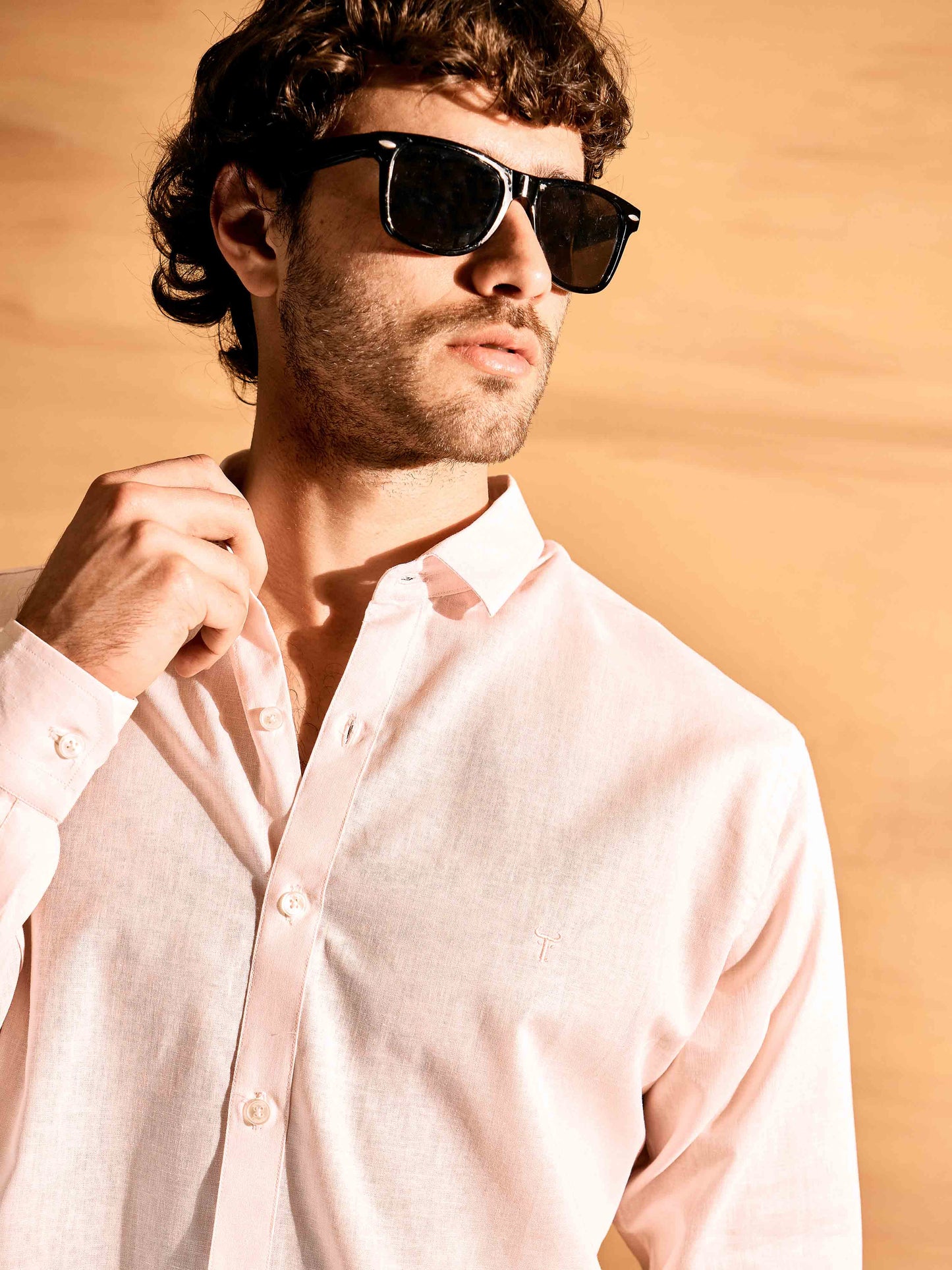Camisa de lino Megan · Slim Fit