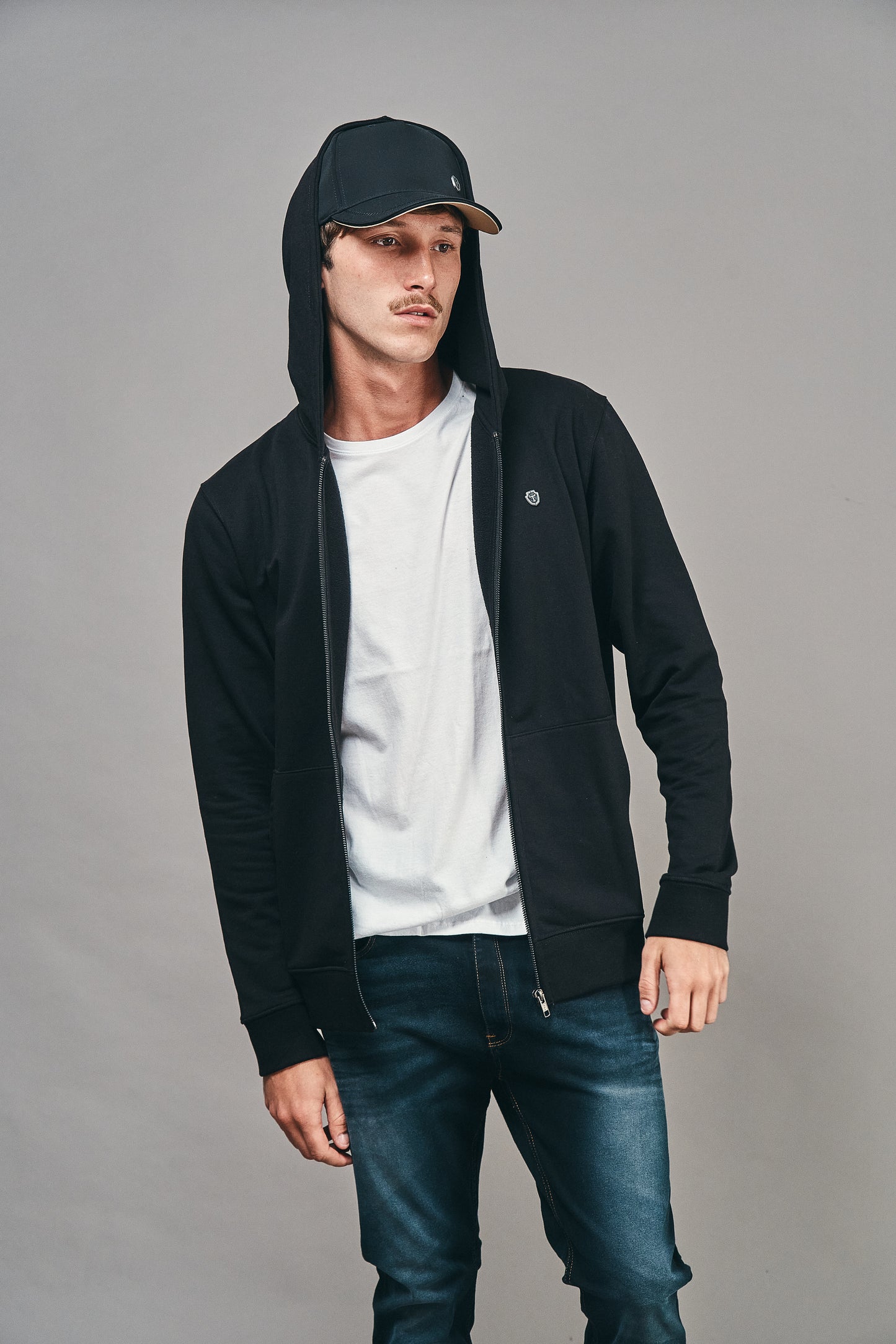 Campera MASON Negro · Rústico · Slim Fit