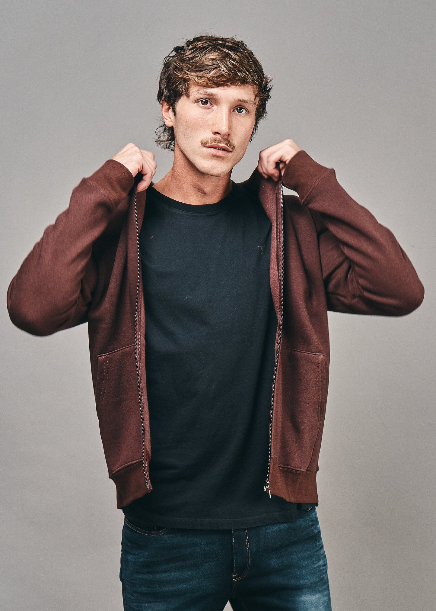 Campera MASON Bordó · Frisa · Slim Fit