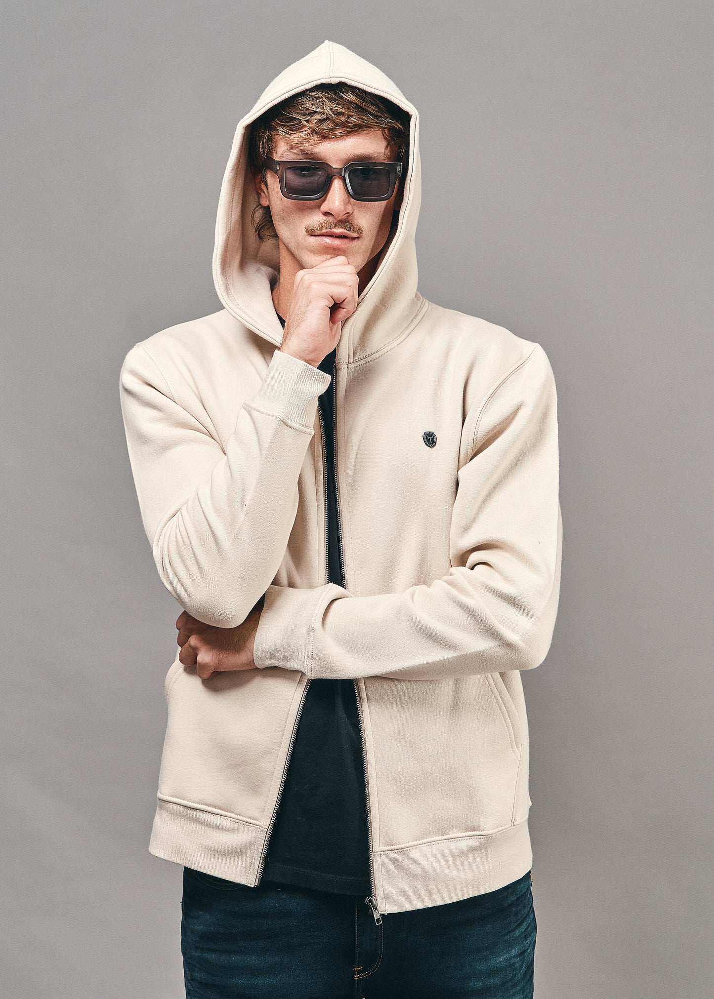 Campera MASON Beige · Frisa · Slim Fit
