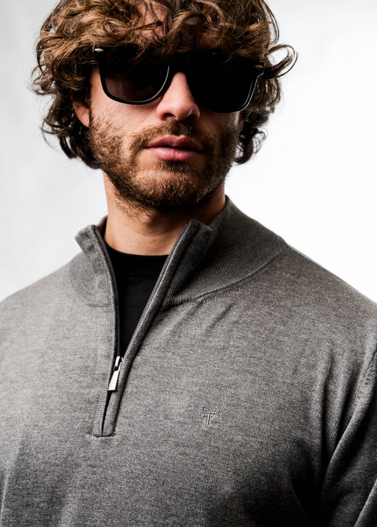 Sweater Hamilton · Cuello medio cierre