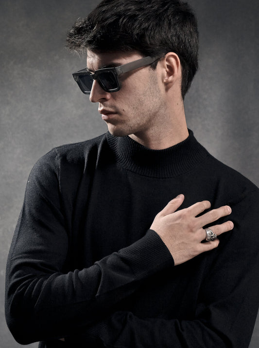 Sweater Nox · Cuello polera