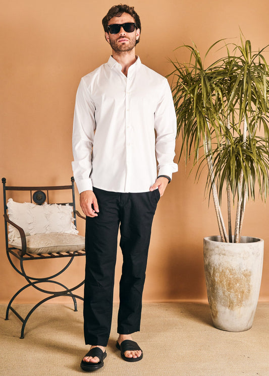 Chino Elysian Negro · LINO · Relax fit