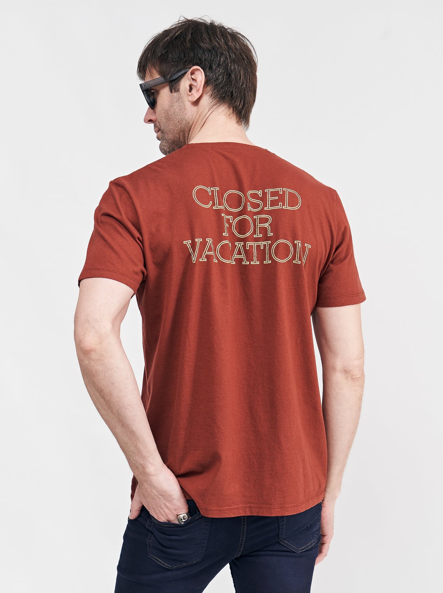 Remera Ibiza · Pima estampada