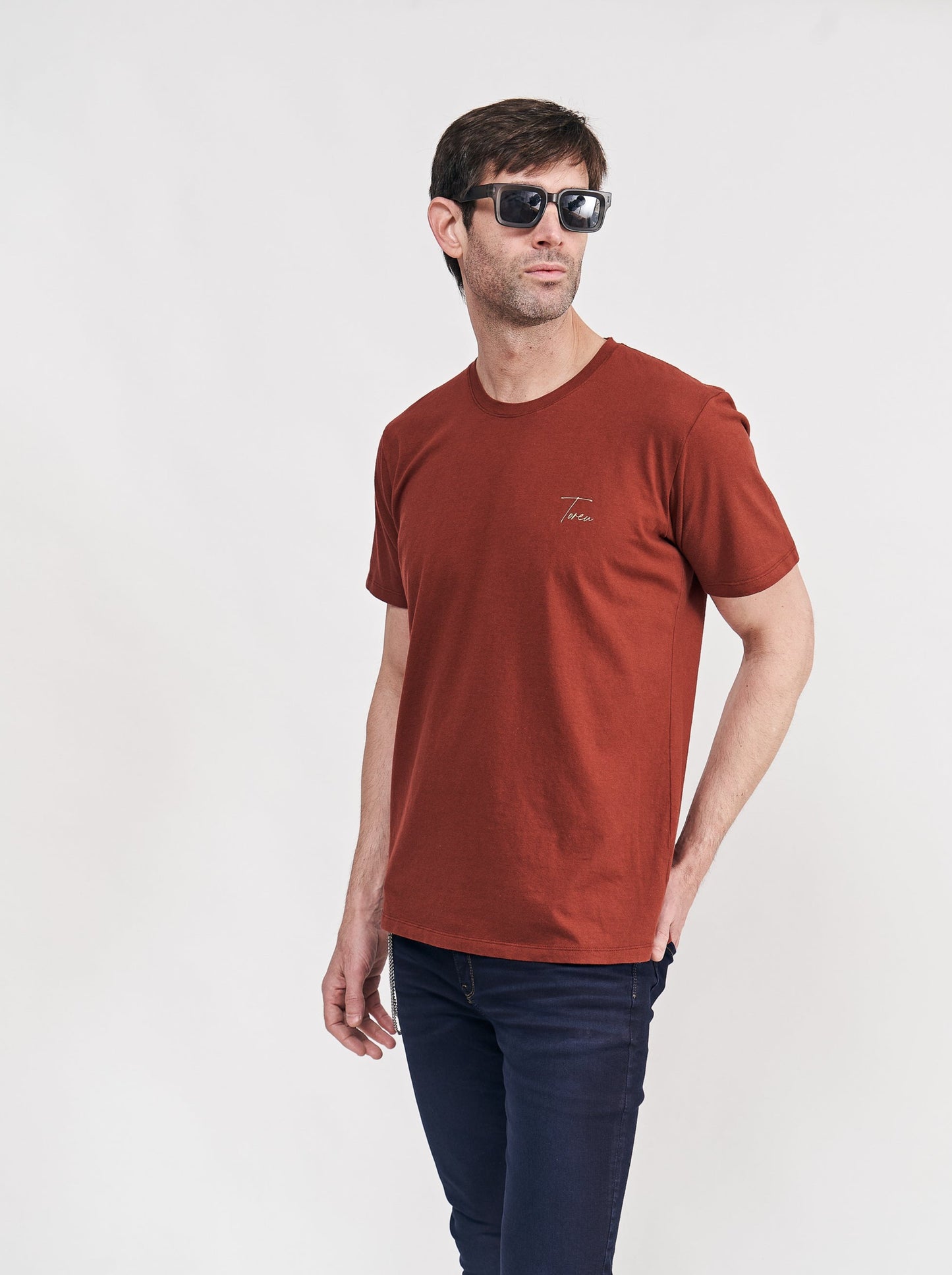 Remera Ibiza · Pima estampada