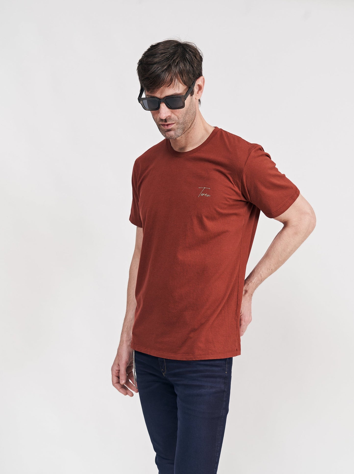 Remera Ibiza · Pima estampada