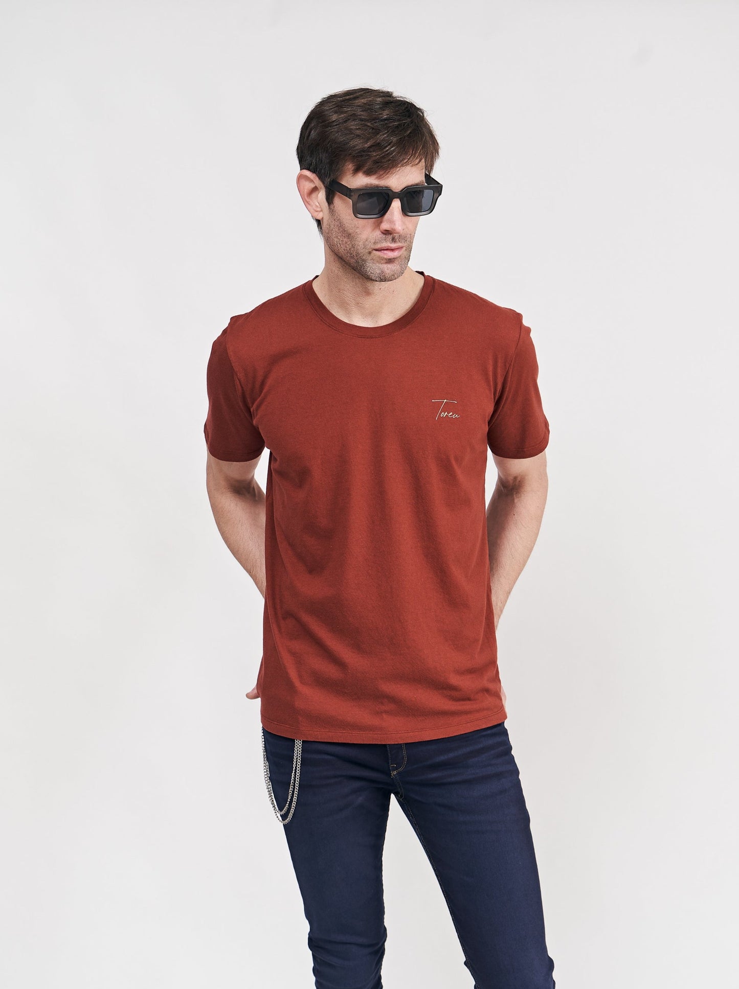 Remera Ibiza · Pima estampada