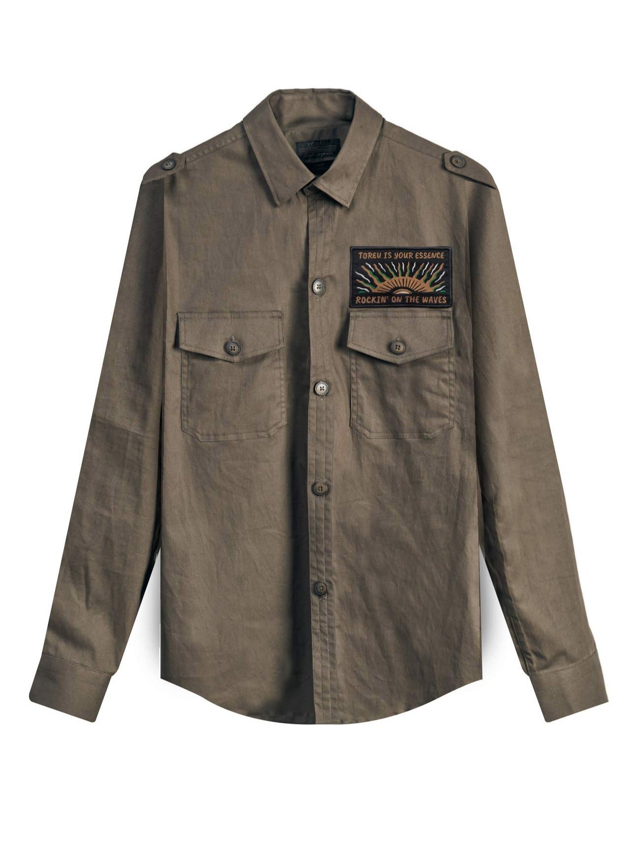 Jacket ANTIBES · Gabardina estampada