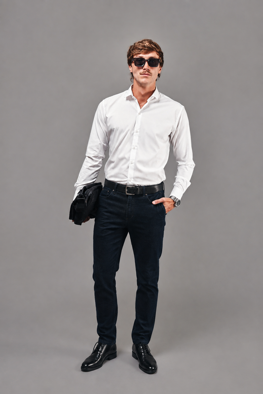 Camisa Cliff Blanco · Regular Fit