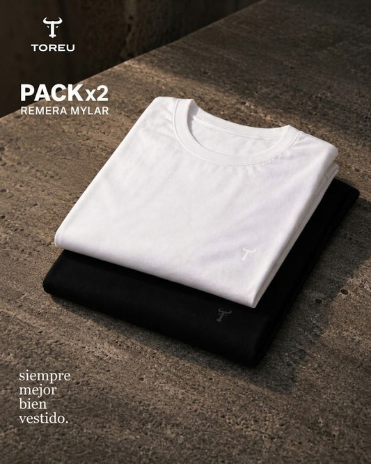 Pack duo Remera Mylar