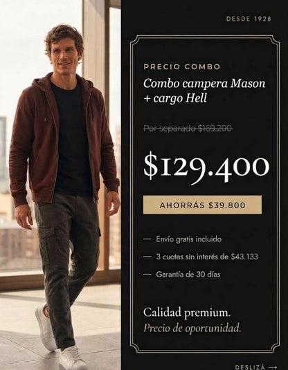 Combo Mason + Cargo Hell