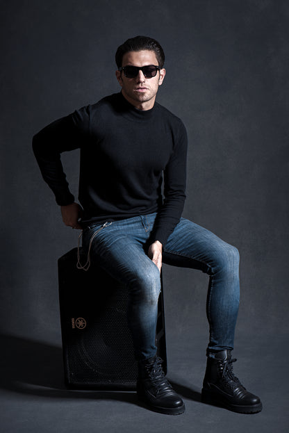 Sweater Nox · Cuello polera
