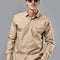 Camisa Cliff Tostado · Regular Fit