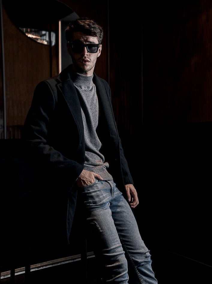 Sweater Nox · Cuello polera