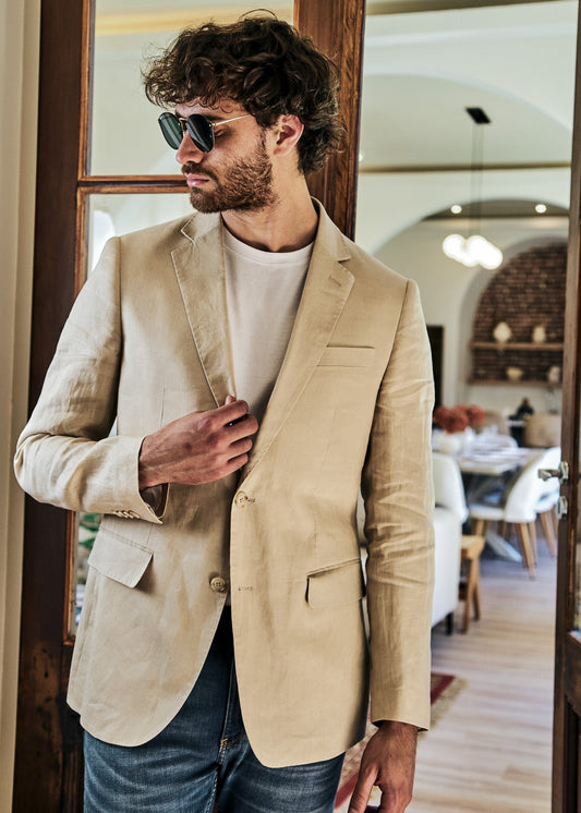 Saco Arena · Lino Slim Fit