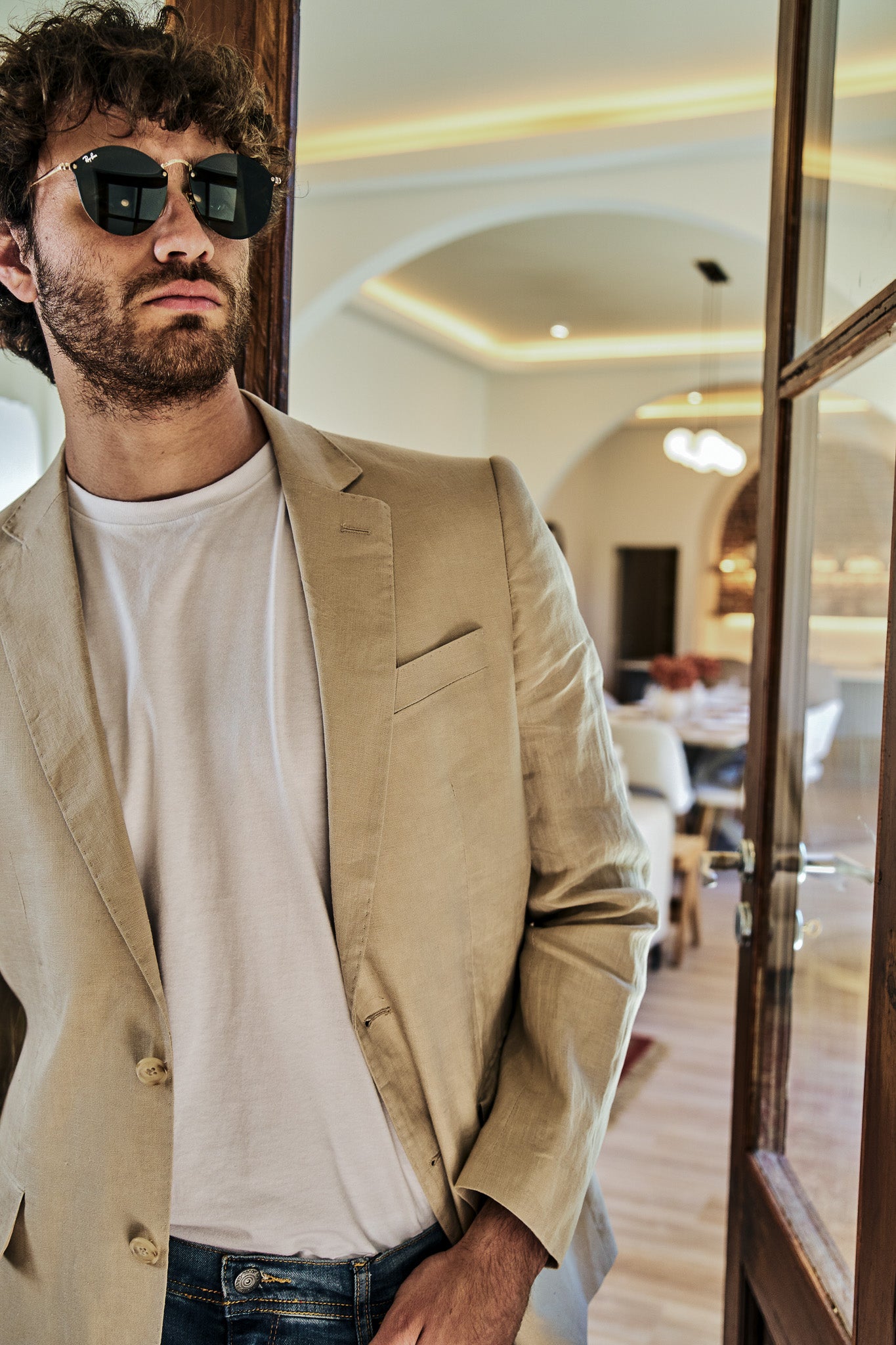 Saco Arena · Lino Slim Fit