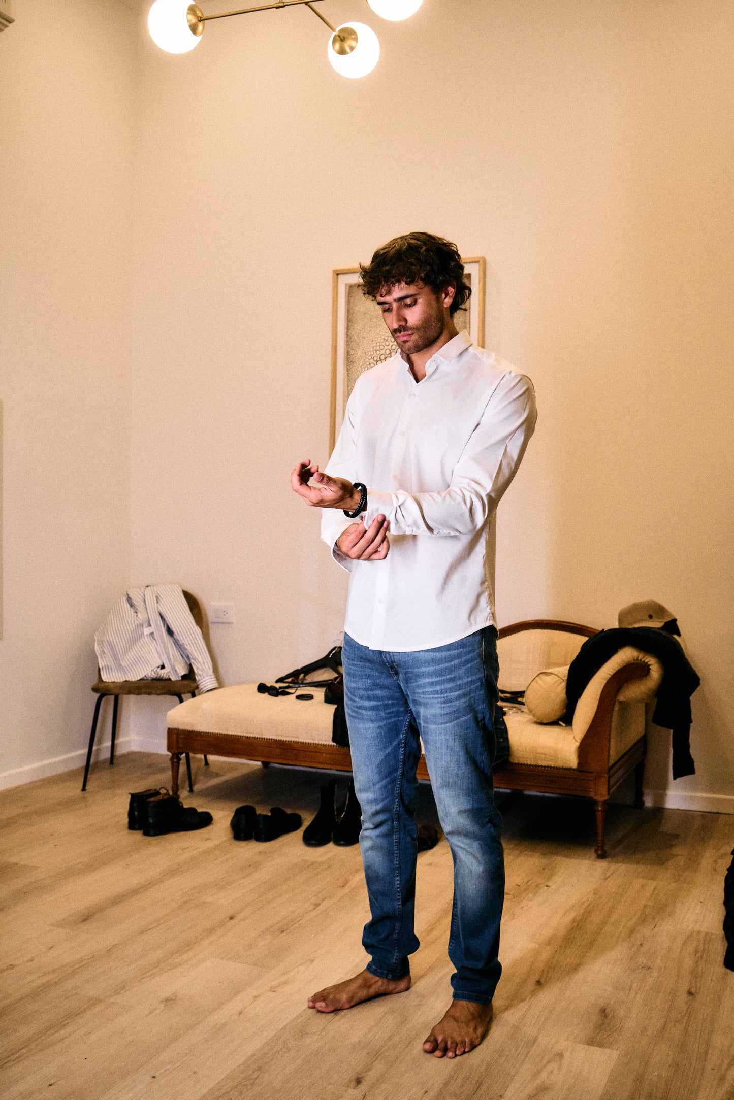 Camisa Cliff Blanco · Regular Fit