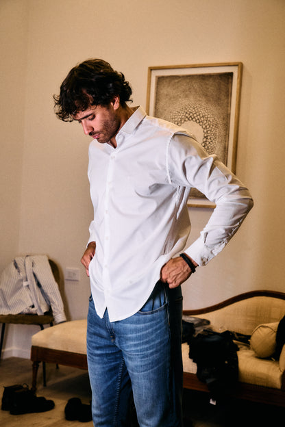 Camisa Cliff Blanco · Regular Fit