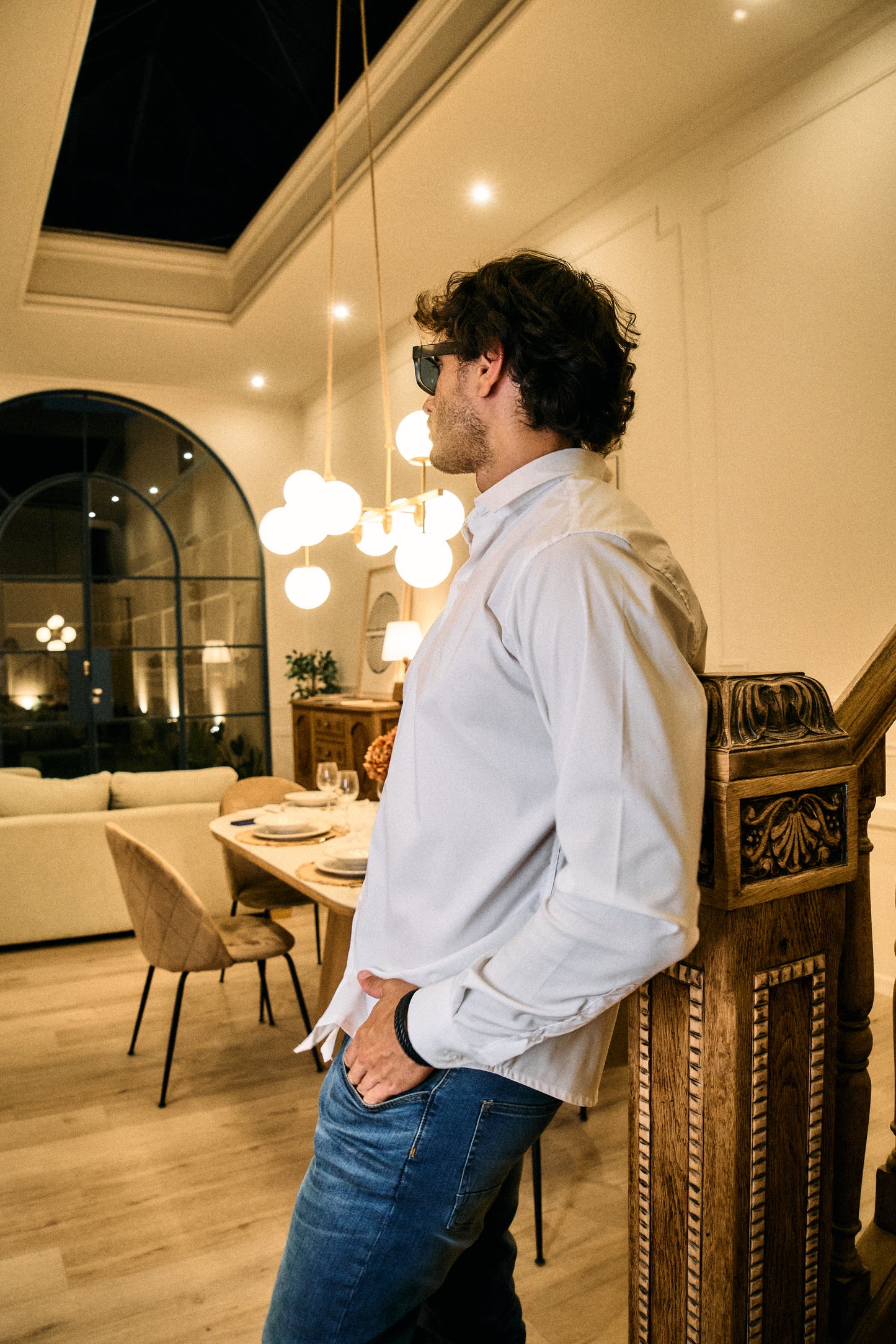 Camisa Cliff Blanco · Regular Fit
