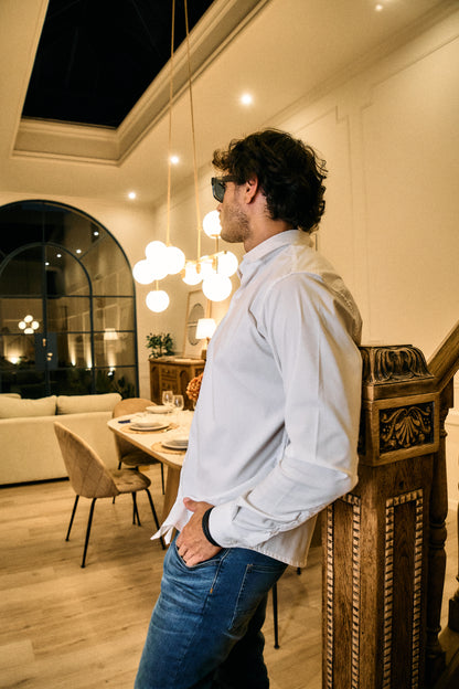 Camisa Cliff Blanco · Regular Fit