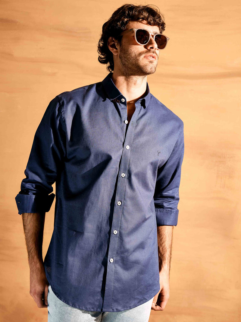 Camisa de lino Megan · Slim Fit