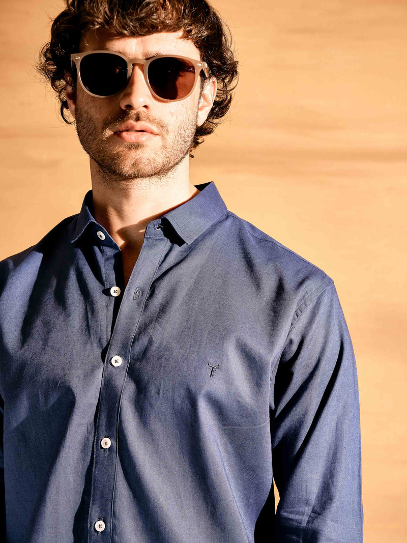 Camisa de lino Megan · Slim Fit