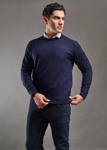 Sweater LECLERC Marino · Slim Fit