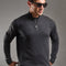 Sweater Hamilton Gris· Cuello medio cierre