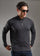 Sweater Hamilton Gris· Cuello medio cierre