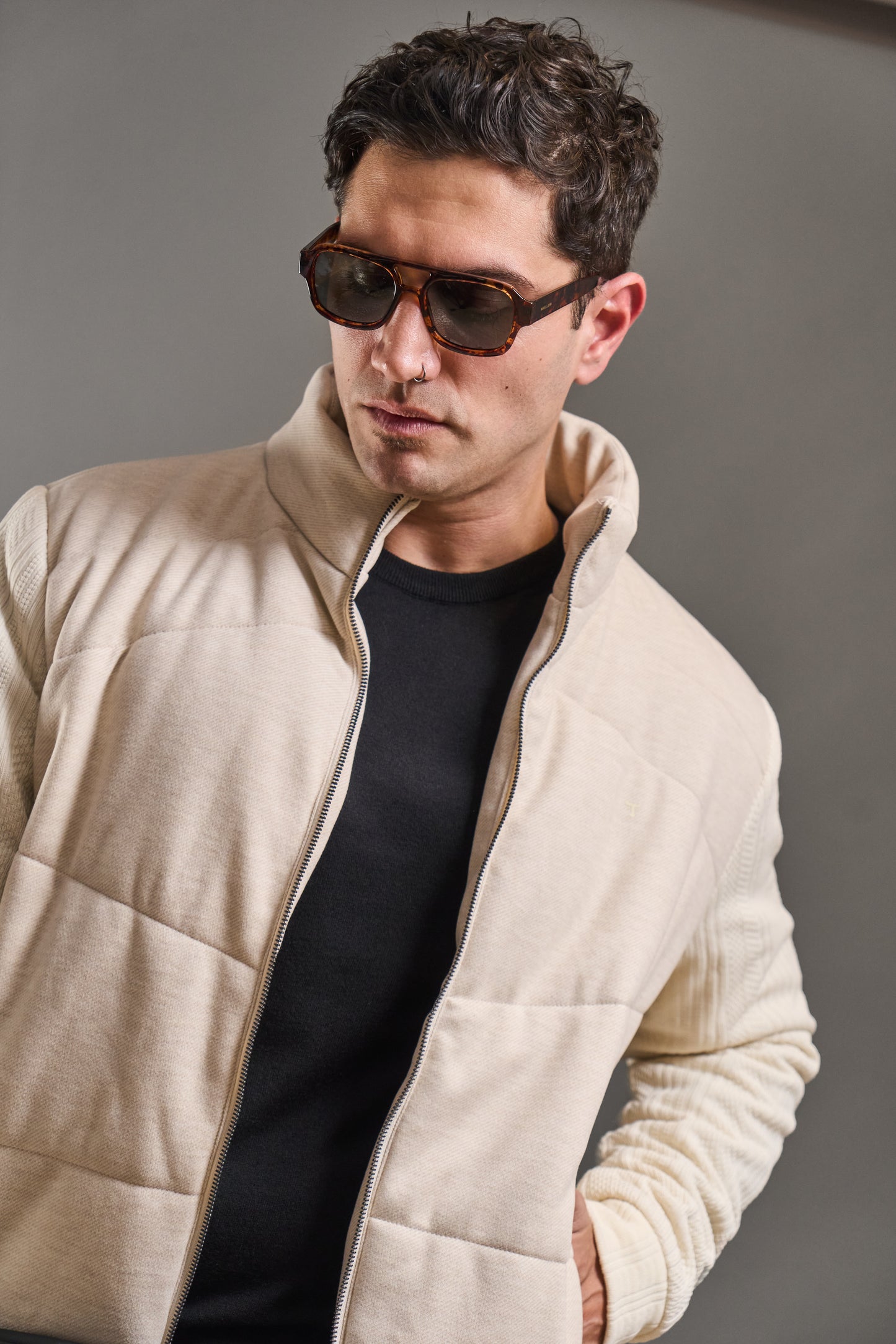 Campera ASPEN Crudo · Slim fit