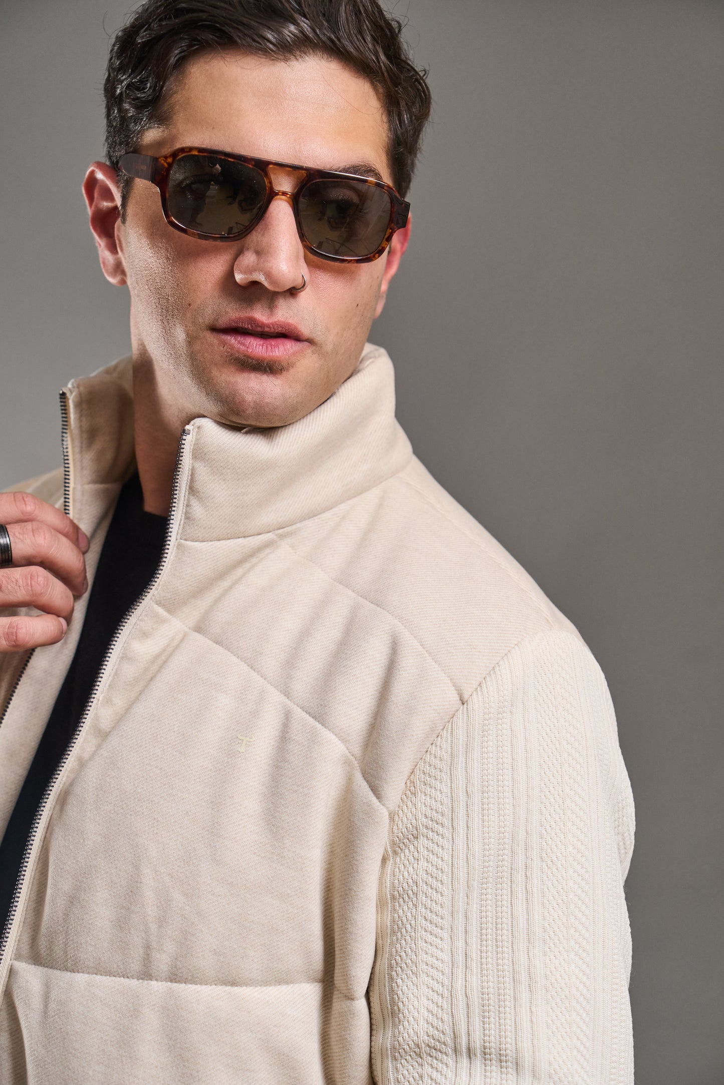 Campera ASPEN Crudo · Slim fit