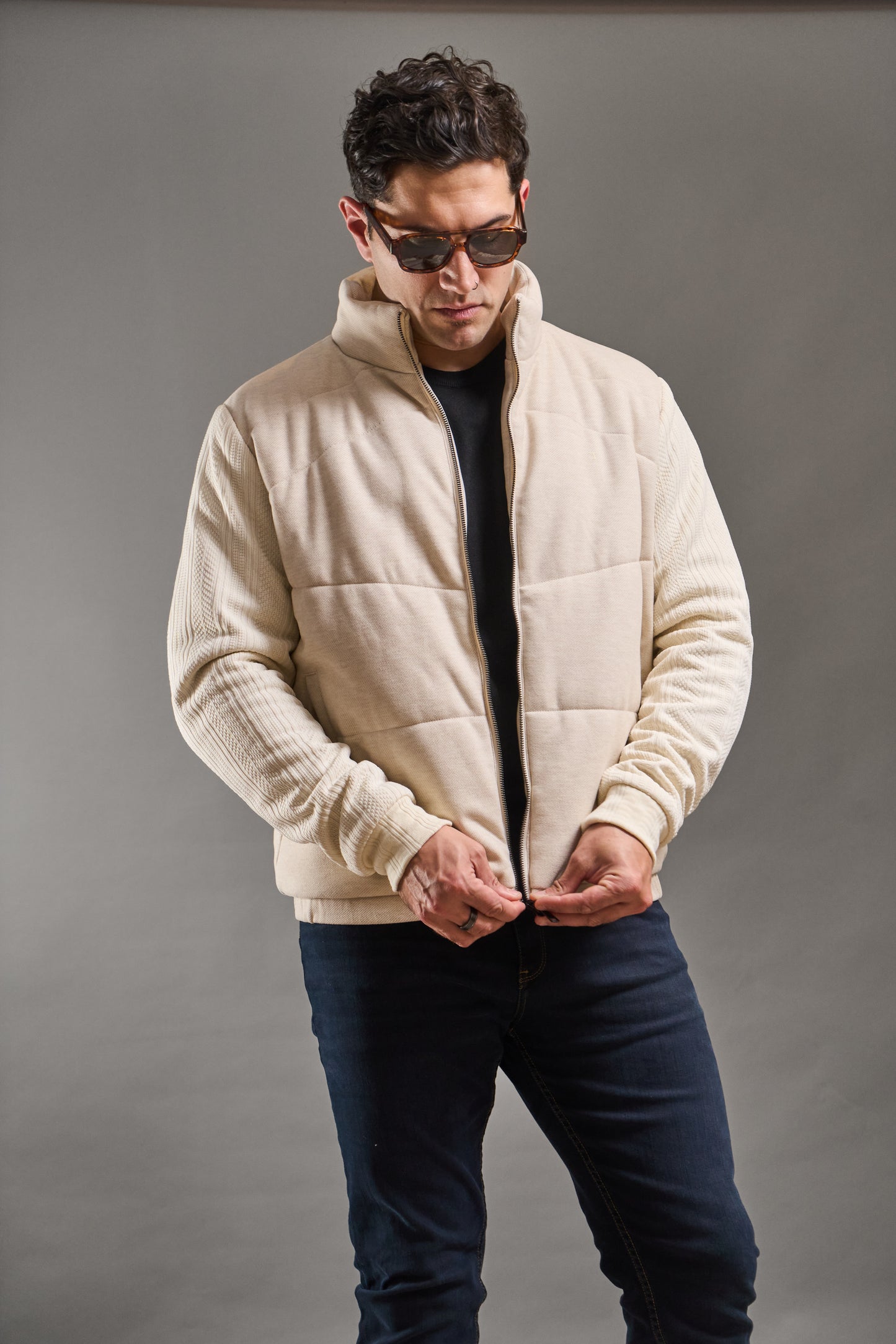 Campera ASPEN Crudo · Slim fit
