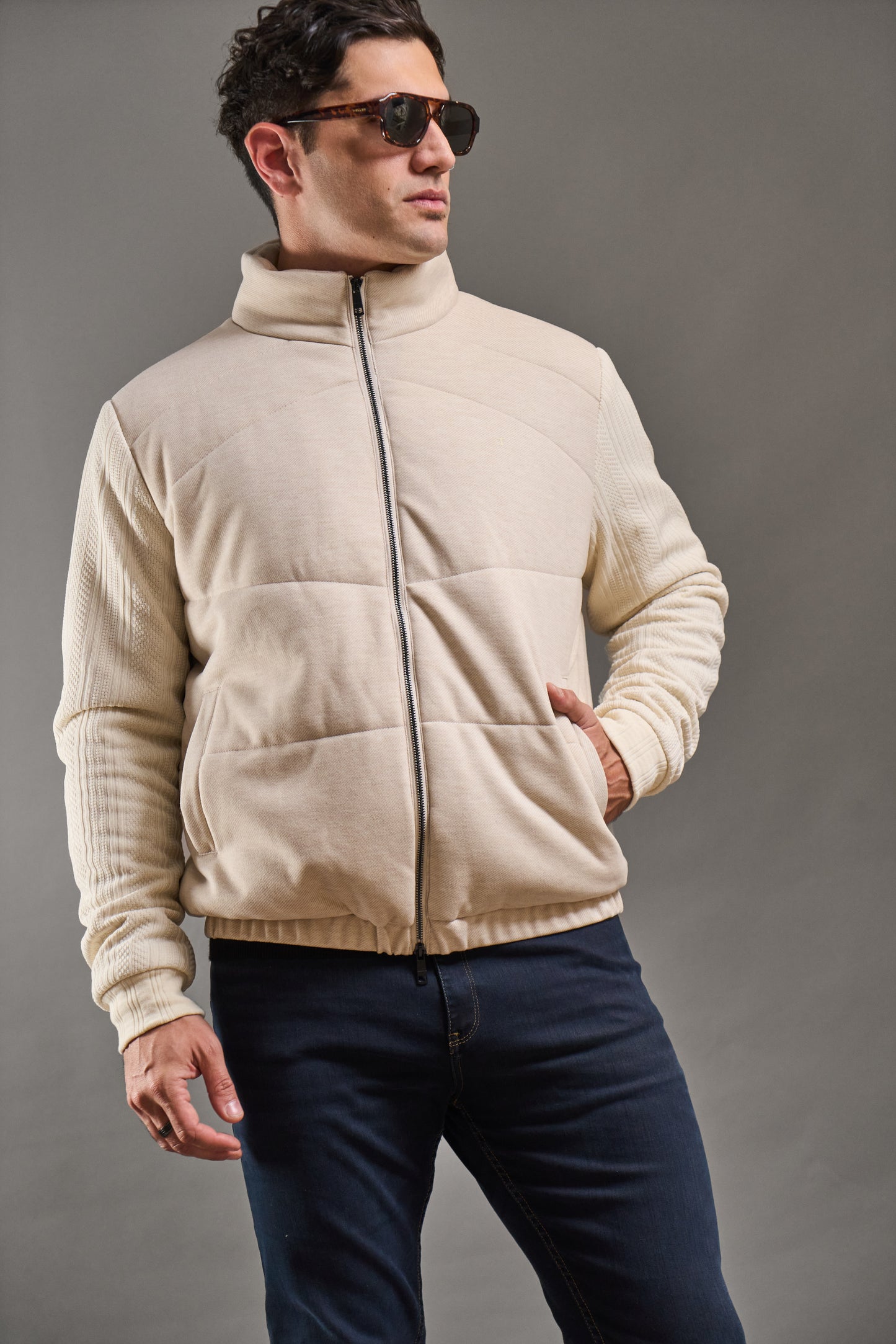 Campera ASPEN Crudo · Slim fit