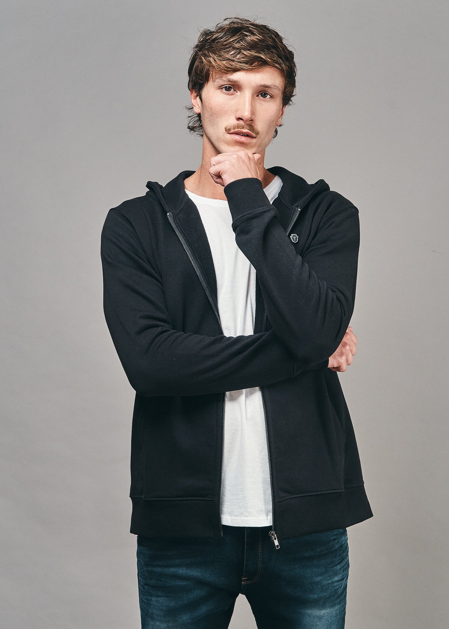 Campera MASON Negro · Rústico · Slim Fit