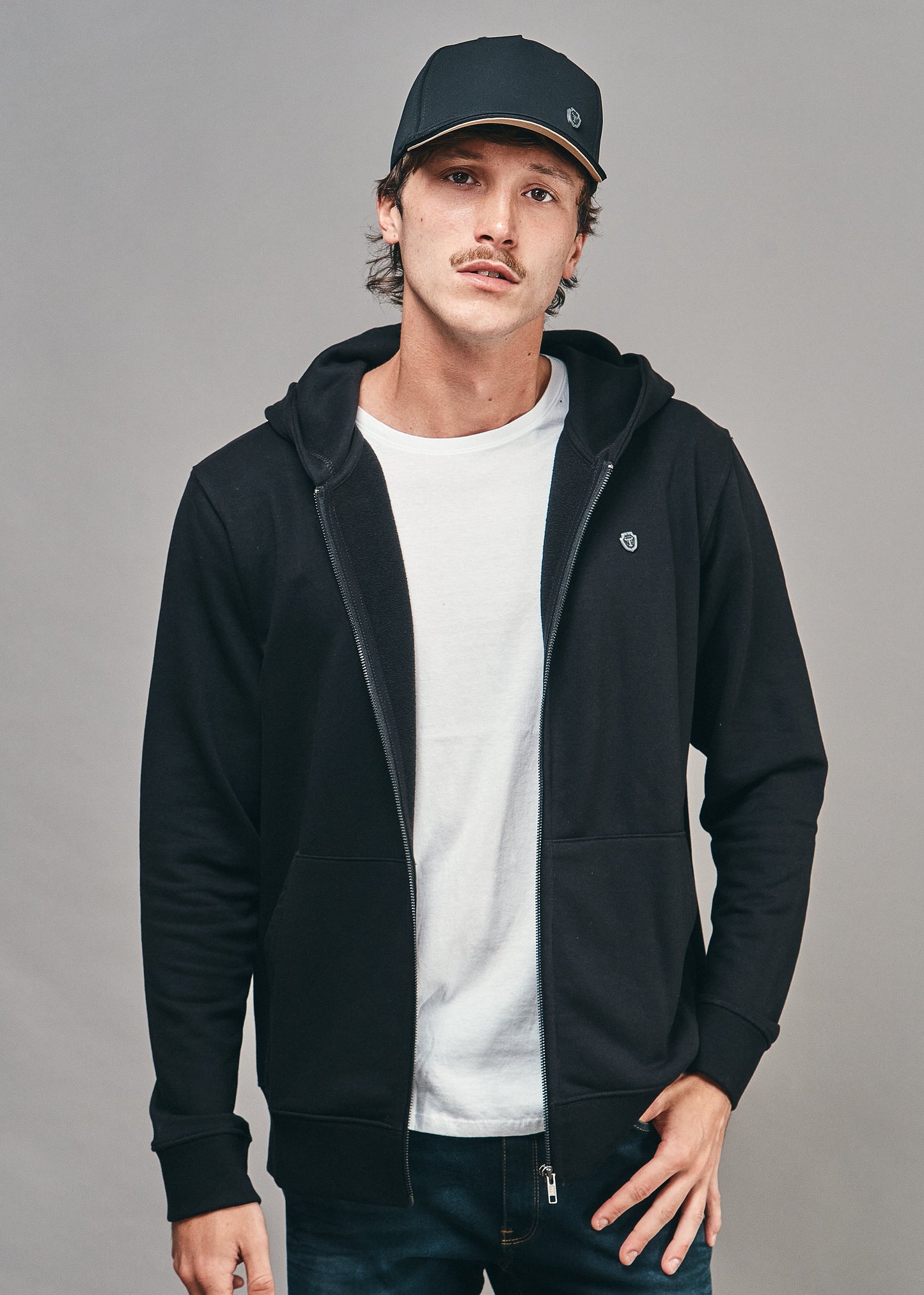 Campera MASON Negro · Rústico · Slim Fit
