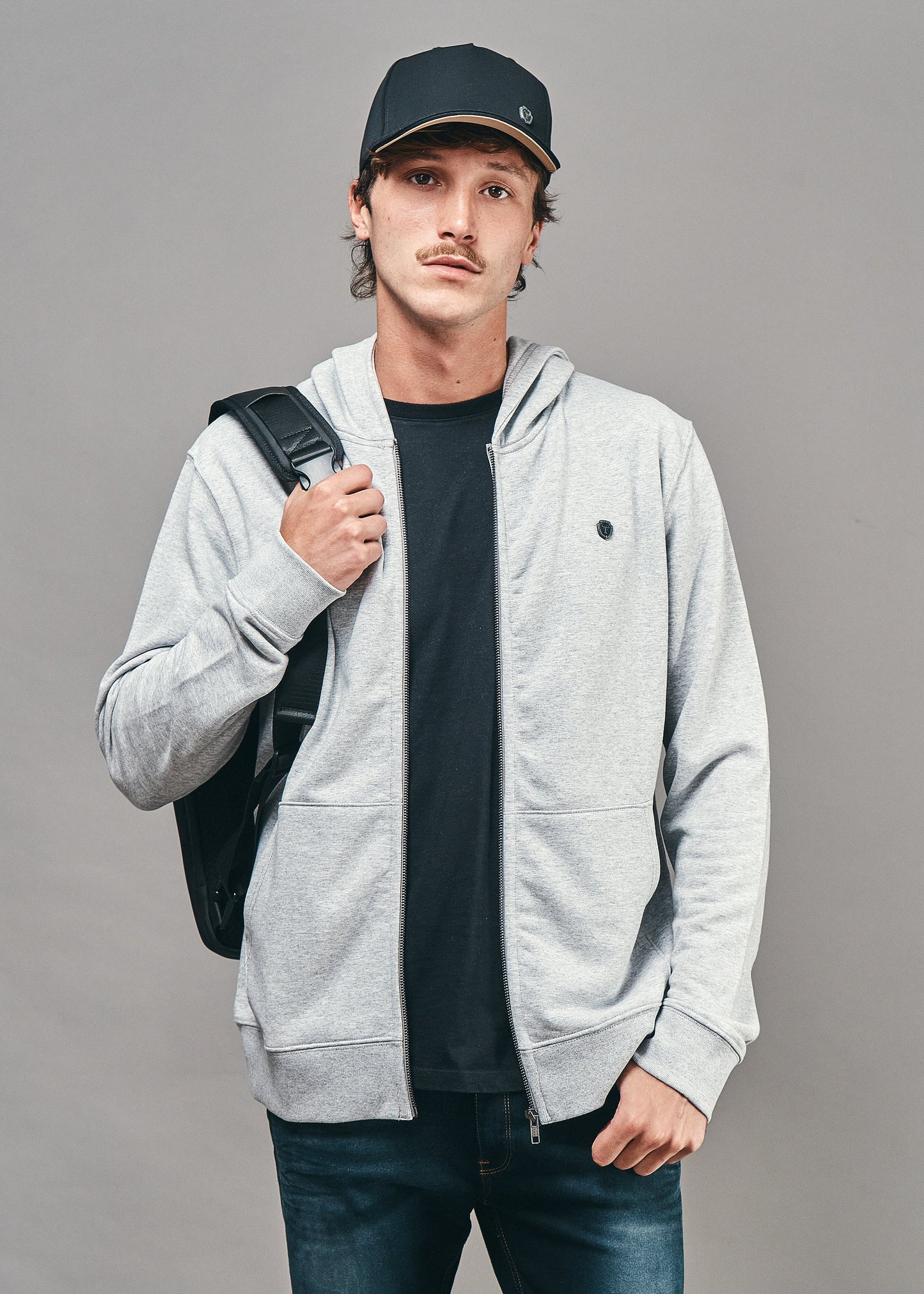 Campera MASON Gris · Rústico · Slim Fit