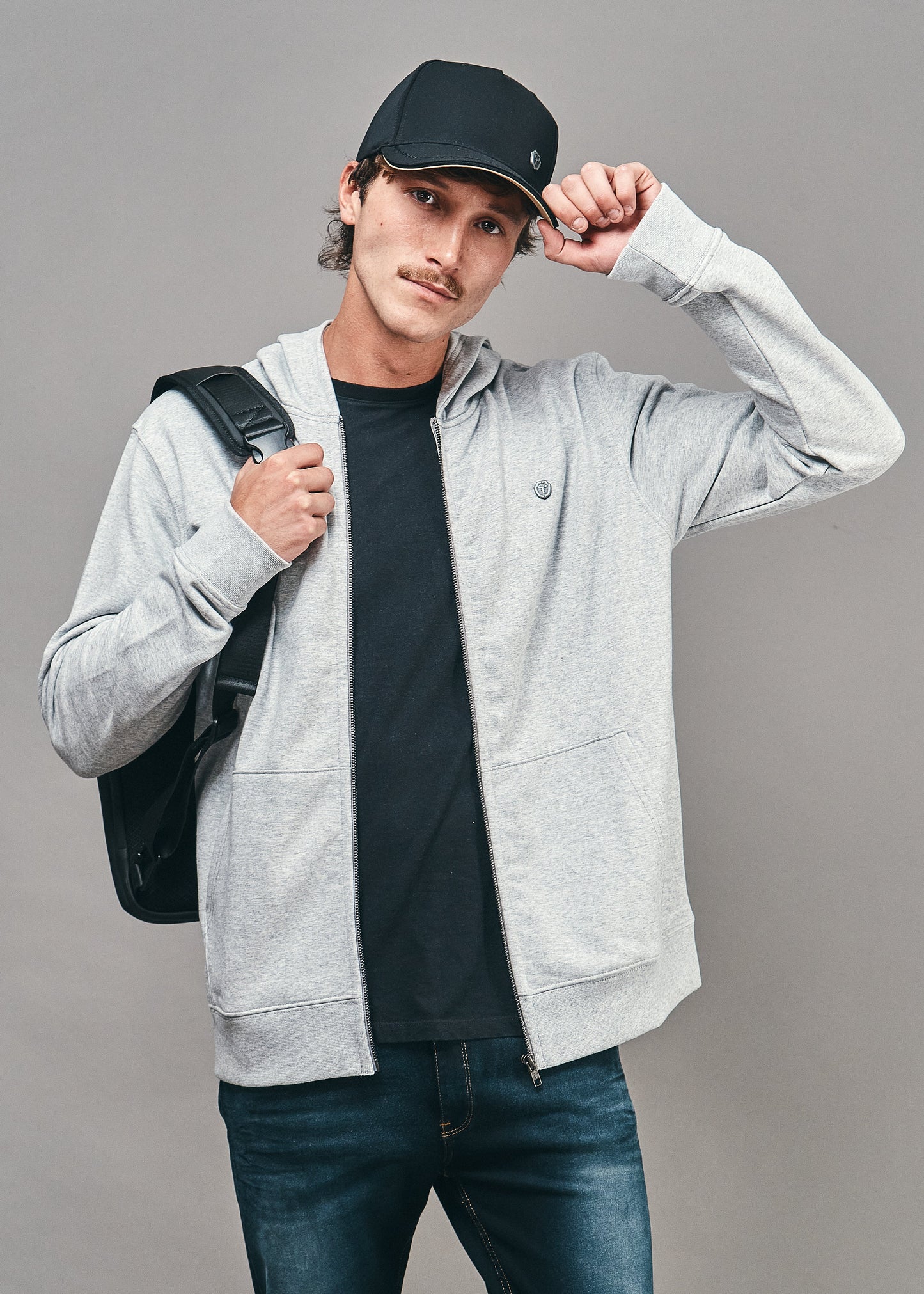 Campera MASON Gris · Rústico · Slim Fit