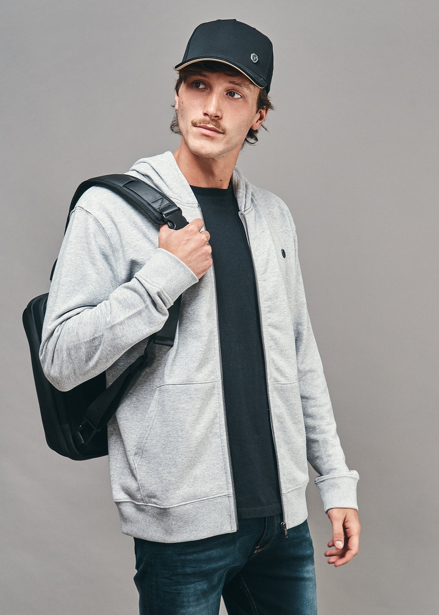 Campera MASON Gris · Rústico · Slim Fit