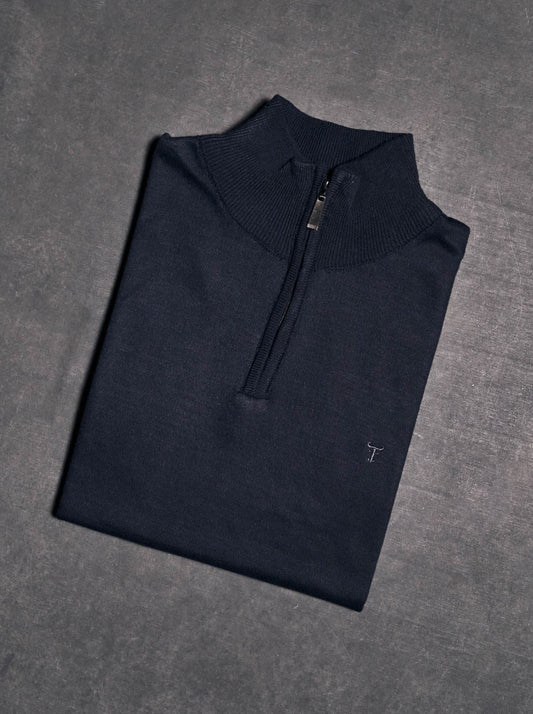 Sweater Albert · cuello con cierre