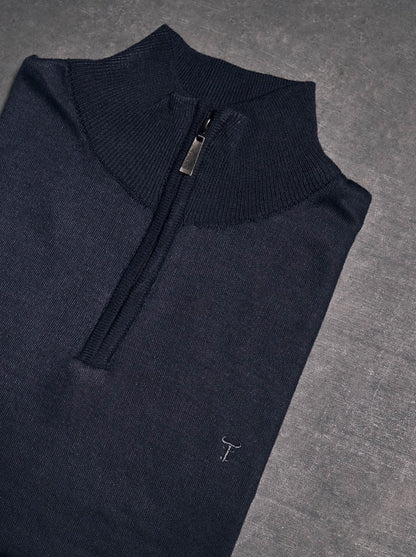 Sweater Albert · cuello con cierre