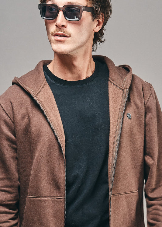Campera MASON Chocolate · Frisa · Slim Fit