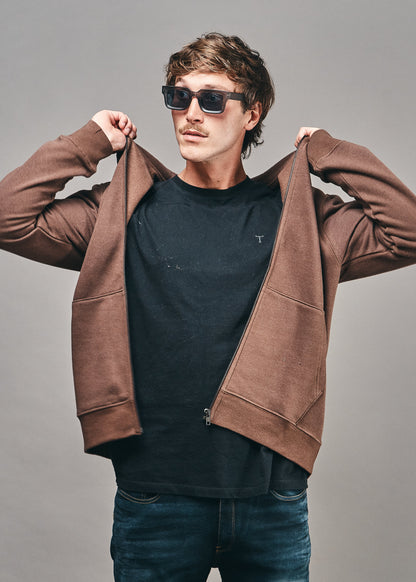 Campera MASON Chocolate · Frisa · Slim Fit