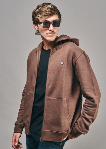 Campera MASON Chocolate · Frisa · Slim Fit
