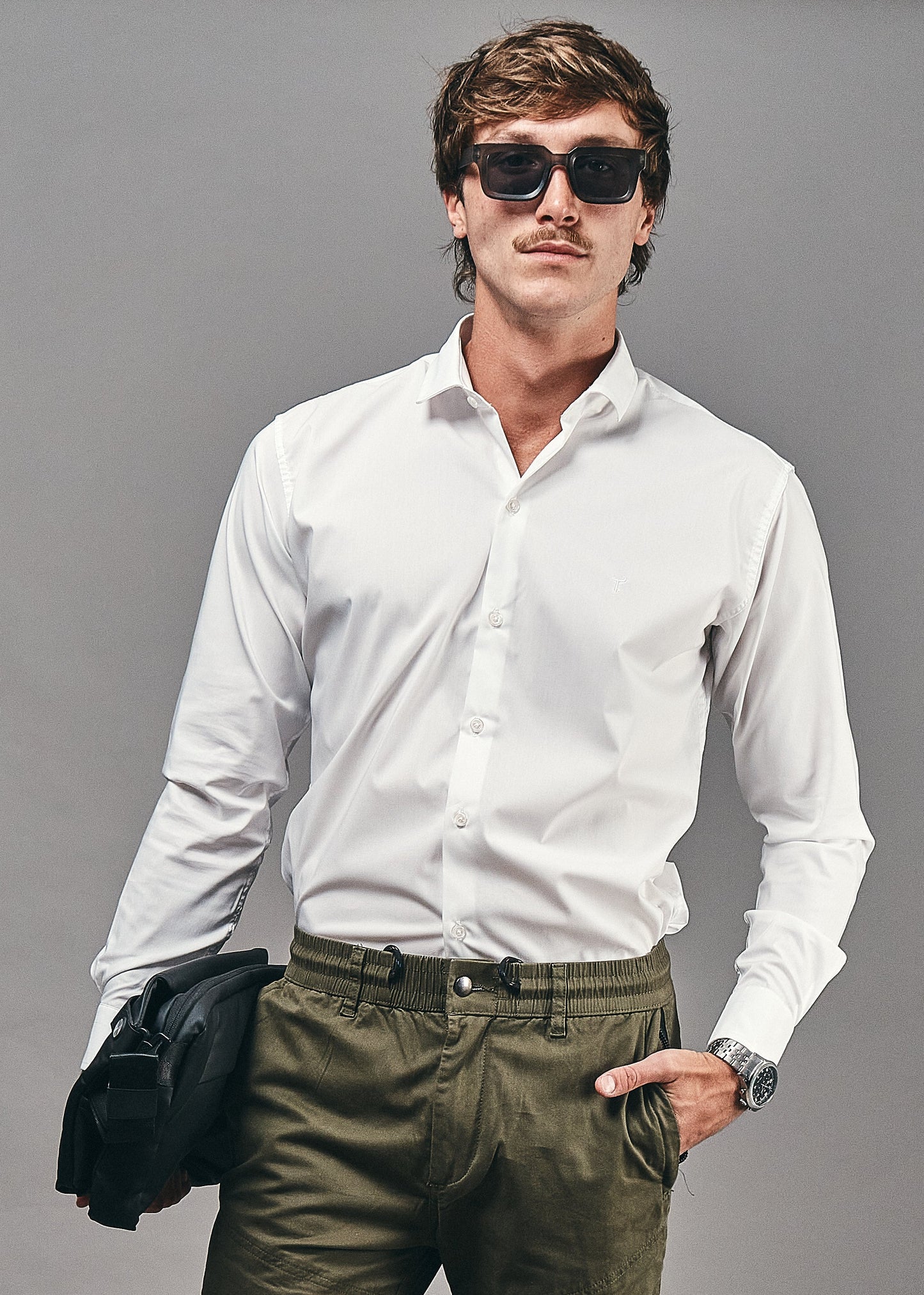 Camisa Cliff Blanco · Regular Fit