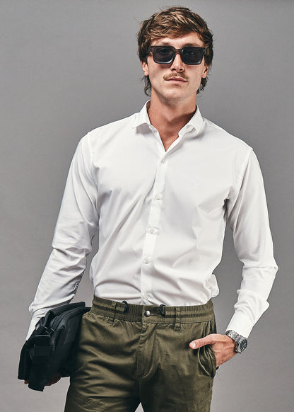 Camisa Cliff Blanco · Regular Fit