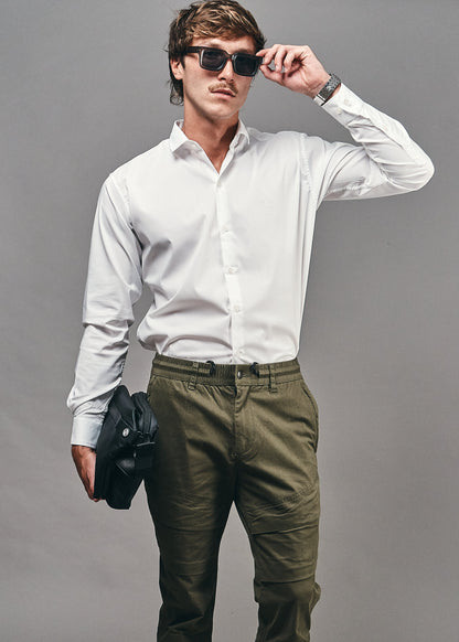 Camisa Cliff Blanco · Regular Fit
