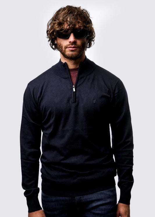 Sweater Hamilton · Cuello medio cierre
