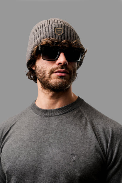 Sweater LECLERC Gris · Slim Fit